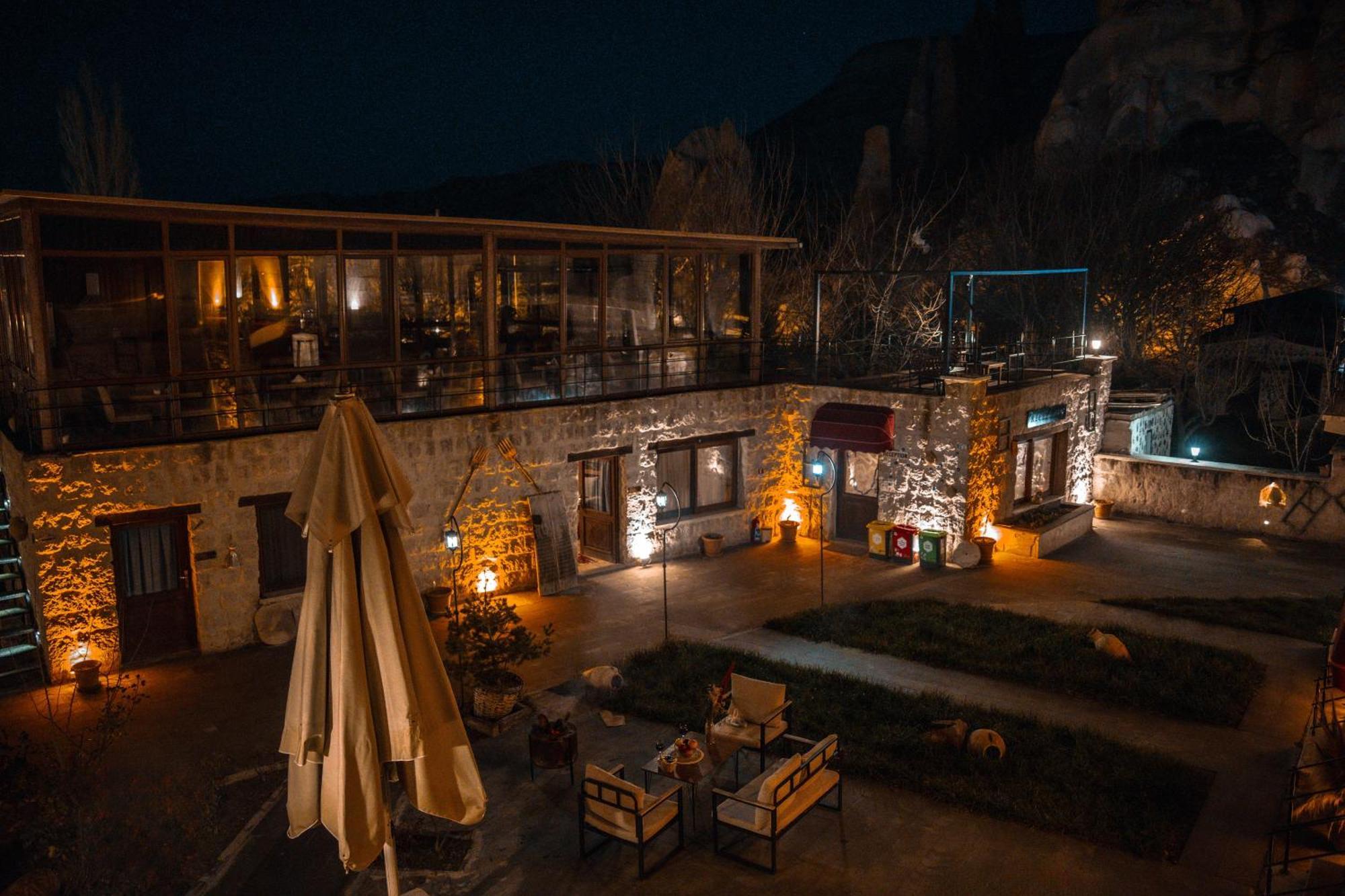 Bed and Breakfast Cavusin Cave House-Cappadocia Göreme Exterior foto