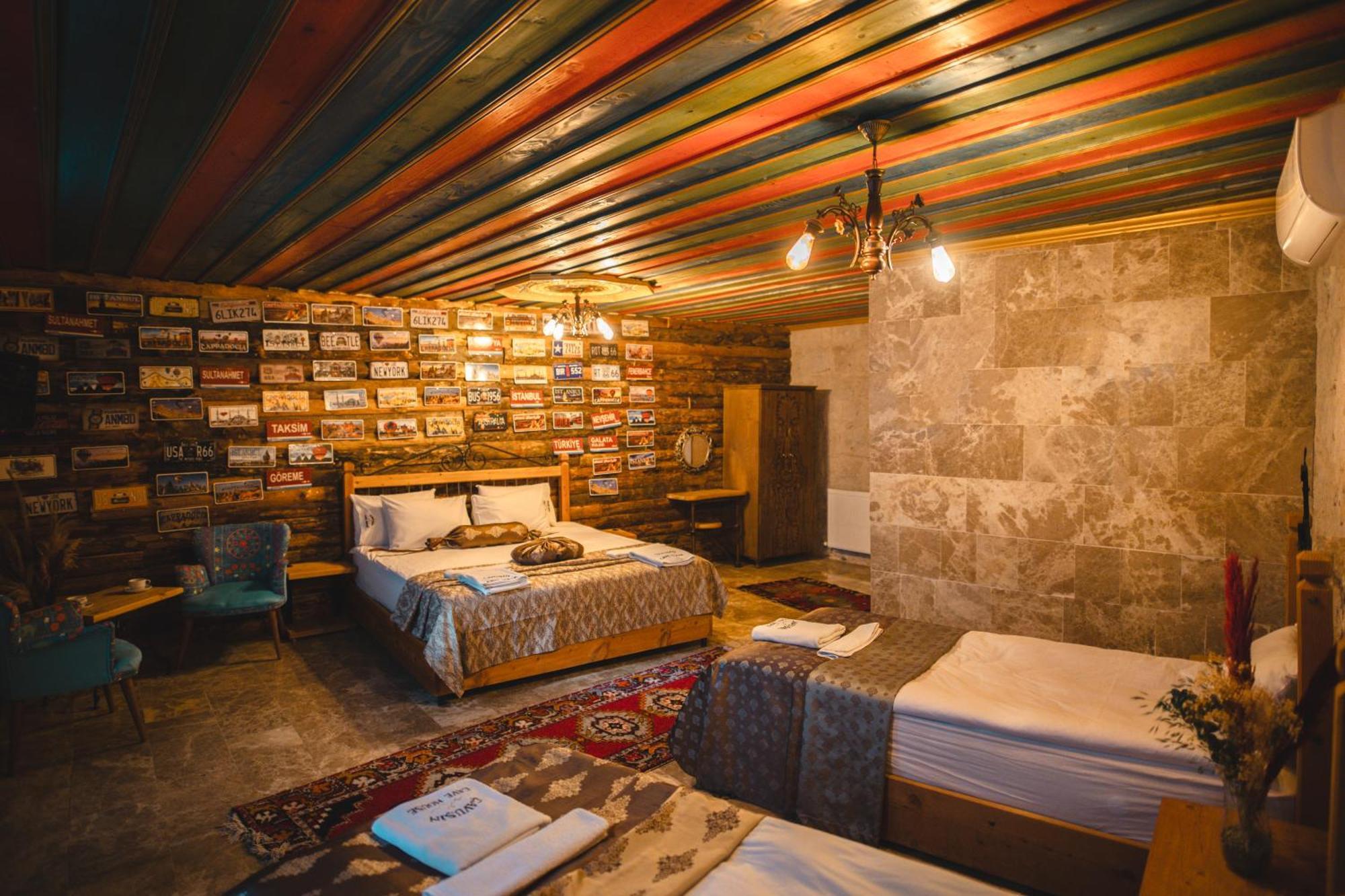 Bed and Breakfast Cavusin Cave House-Cappadocia Göreme Exterior foto