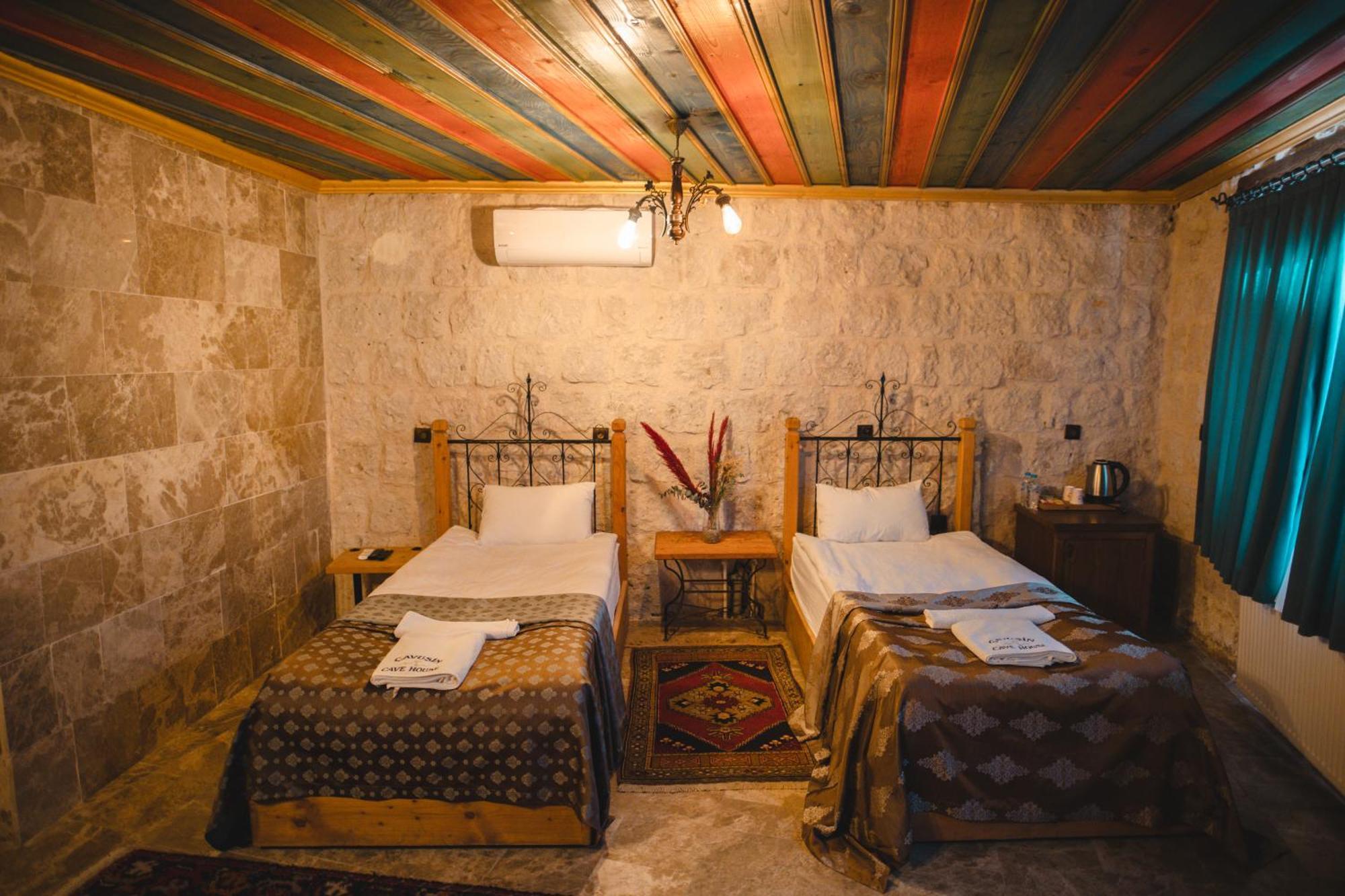 Bed and Breakfast Cavusin Cave House-Cappadocia Göreme Exterior foto